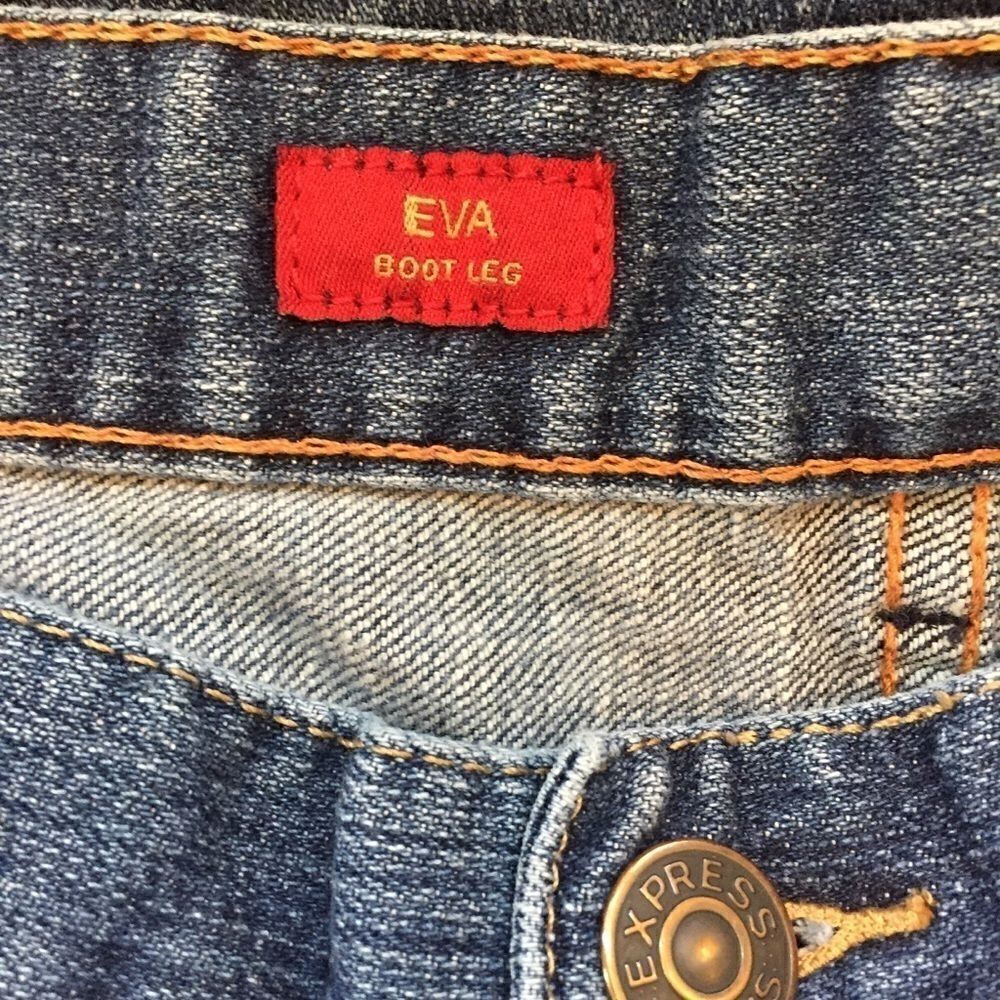 Express Distressed Jeans  - Picture 4 of 7